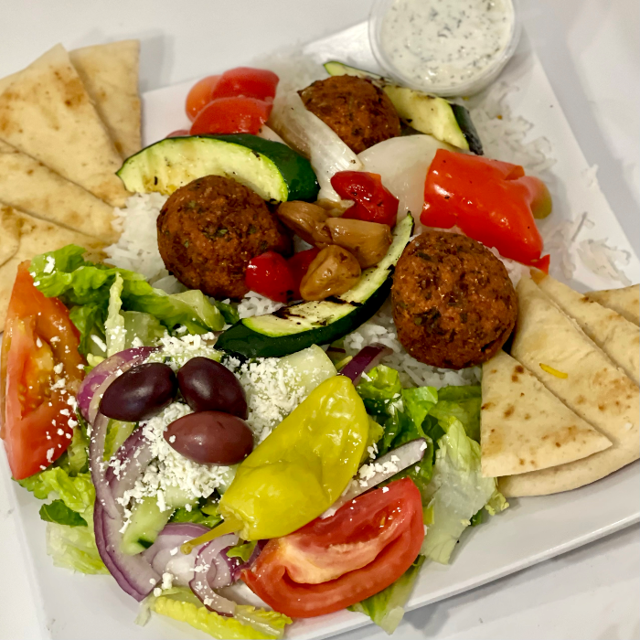Falafel Plate.